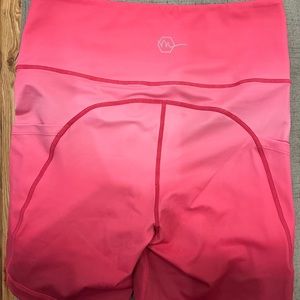 Maven Thread Pink ombré bike shorts.